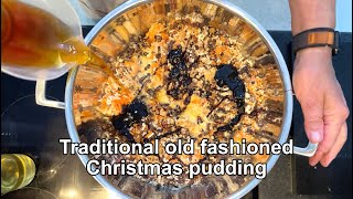 Traditional Christmas pudding old family recipe [upl. by Duarte]