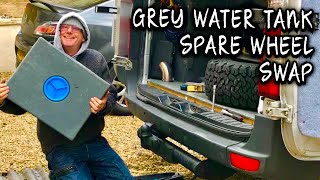 How to install a grey water tank underneath your campervan conversion [upl. by Steffane]