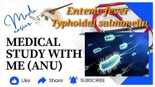 Enteric fever or Typhoidal salmonella microbiology malayalam [upl. by Sadinoel]