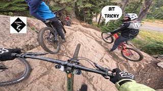 Tricky Spot at ORIGINAL SIN  Whistler Bike Park [upl. by Asiluj475]