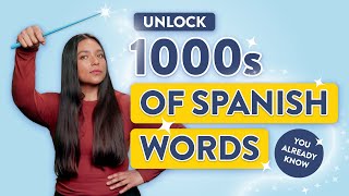 Unlock 1000s of Spanish Words You Already Know with Cognates [upl. by Kassab]