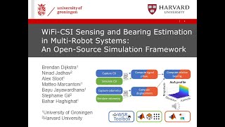 WiFiCSI Sensing and Bearing Estimation in MultiRobot Systems An OpenSource Simulation Framework [upl. by Hsemin]