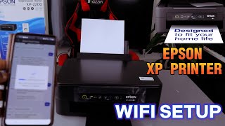 Epson XP 2200 Printer WIFI Setup Review [upl. by Notnilc]