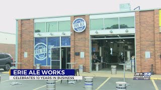 Erie Ale Works celebrates 10 years in the Erie Community [upl. by Piderit]