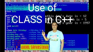 class in c Program assigning data to the data members of a class cpp coding programming  akhil [upl. by Gans]