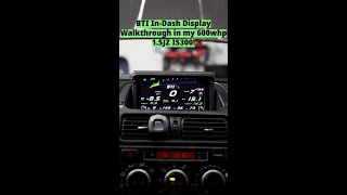 Discover BTI Display Features on my 600whp 15JZ IS300 [upl. by Cralg86]