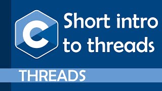 Short introduction to threads pthreads [upl. by Dnomayd]