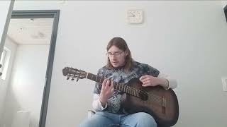 Nirvana  Pennyroyal Tea Solo Acoustic Cover 2 [upl. by Woolson10]