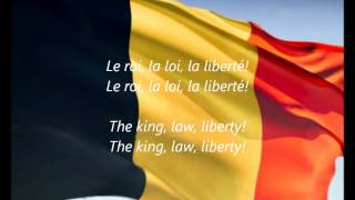 Belgian National Anthem  quotLa Brabançonnequot FRDENLEN [upl. by Enna]