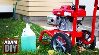 Basic Pressure Washing tips for beginners [upl. by Wolfgram801]