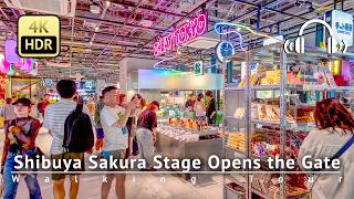 Japan  Tokyos New Landmark Shibuya Sakura Stage Opens the Gate with 37 Shops amp Restaurants [upl. by Kassel34]