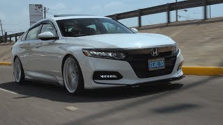 10th generation Honda Accord Sport Rolling through the city [upl. by Nnauol475]