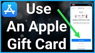 Como Usar o Gift Card da Apple Store App Store [upl. by Netsreik249]