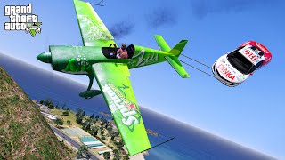 GTA 5 PlaneHelicopter  Weight Lifting Test 1 Crashes  Fails  Funny Moments [upl. by Ettennan700]