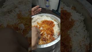 Tikka biryani food biryani shortvideo 🤩🤩🥳 [upl. by Gizela]