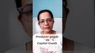 Difference between producer and capital goods Producer goods and capital goods in hindi shorts [upl. by Butte]