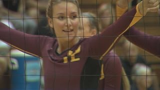 McCutcheon at Jeff Volleyball [upl. by Nnaoj119]