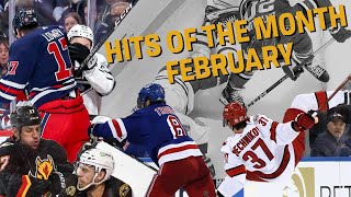 NHL Hits of the Month February 2023 [upl. by Lladnyk]