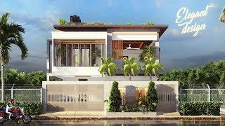 South Facing East Entry House  40x60 Feet  with Sky Glass Roof amp Central Courtyard Design  ID188 [upl. by Yona]