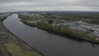 Renfrew and Yoker bridge River Clyde [upl. by Acinhoj]