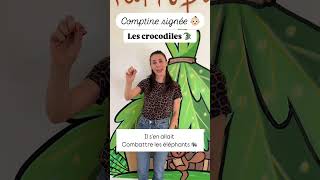 Comptine signée  les 🐊 [upl. by Kirkpatrick]