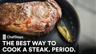 The Best Way to Cook a Steak Period [upl. by Nnaeus909]