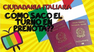 TRUCOS PARA SACAR TURNO EN PRENOTA  Ciudadania Italiana YA [upl. by Bueschel]