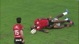 TOP 14  Essai de Jiuta WAINIQOLO RCT  RC Toulon  Montpellier Hérault Rugby [upl. by Eneleoj]