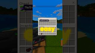 EASIEST ITEM SORTER IN MINECRAFT shorts [upl. by Marlen]