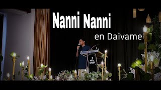 Nanni Nanni en Daivame  live Worship  Wedding song  Jerin David [upl. by Enelyad]