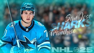 NHL 25  San Jose Sharks Franchise  Jakso 11  Kausi alkuun [upl. by Feenah]