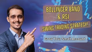 Best Swing Trading Strategy  RSI and Bollinger Bands Swing Trading Strategy In Hindi [upl. by Tloh719]