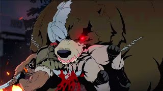 Cyber Grizzly Bear attacks Soldiers 4K  Kill Team Kill  Love Death amp Robots Volume 3 [upl. by Rufena]