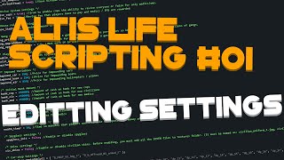 Tutorial Altis Life Scripting 02 — Starting Money Paychecks amp Settings — Version 43 [upl. by Engelbert676]