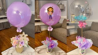 Easy Dollar tree centerpieces IdeasBalloons centerpieces DIYcheap party Ideas [upl. by Sualokin]