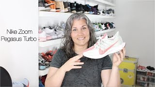 Nike Zoom Pegasus Turbo  Running shoe Review [upl. by Bocyaj]