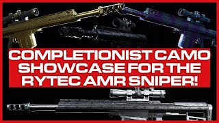 Completionist Camo Showcase for the Rytec AMR Sniper Rifle Gold Platinum Damascus amp Obsidian [upl. by Aidroc840]