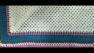 LIVE Super Easy Granny Stitch Triangular Shawl Tutorial  Perfect for Beginners Part 6 [upl. by Anthe]