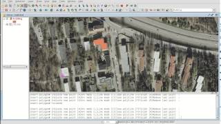 Digitizing from an orthophoto in gvSIG 2x creating a new vector layer [upl. by Bertle]