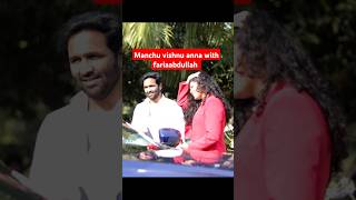 Cuteness Overload Faria Abdullah and Vishnu Manchu’s Adorable OnSet Momentsquot [upl. by Eltsirk]