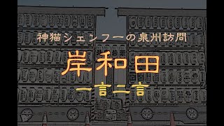 神猫シェンフー泉州訪問 岸和田 一言二言 [upl. by Eniron792]