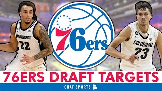 76ers Draft Targets At Pick 16 Ft Devin Carter Tristan Da Silva amp Ja’Kobe Walter  76ers Rumors [upl. by Aushoj218]