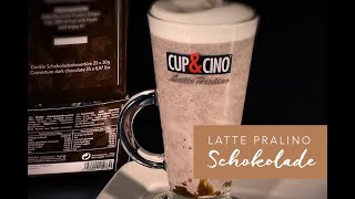 Heiße Schokolade mit cremigem Milchschaum  Latte Pralino [upl. by Jereld361]