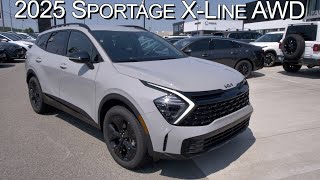 New Wolf Gray 2025 Kia Sportage XLine AWD at Parkside Kia in Knoxville [upl. by Synn]