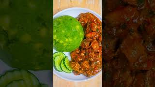 Common Kenyan food Mokimo shotrs food [upl. by Wenonah336]