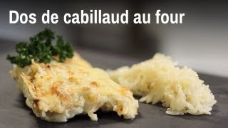 Recette de dos de cabillaud gratiné au gruyère délicieux et facile à faire [upl. by Aiva]