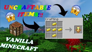 How To Craft Uncraftable Items In Minecraft PE 116  No Mods Or Addons [upl. by Barmen812]