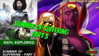 How To Beat MCOC Summer of Suffering Part 3 Photon With A Medium Skill Champion [upl. by Lounge]