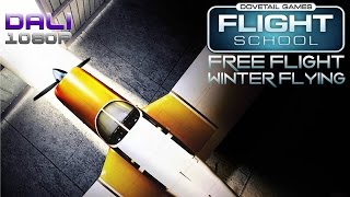 Dovetail Games Flight School Winter Flying PC Gameplay 60fps 1080p [upl. by Presber340]