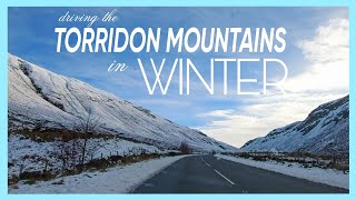 Driving The TORRIDON Mountains in WINTER [upl. by Fey]